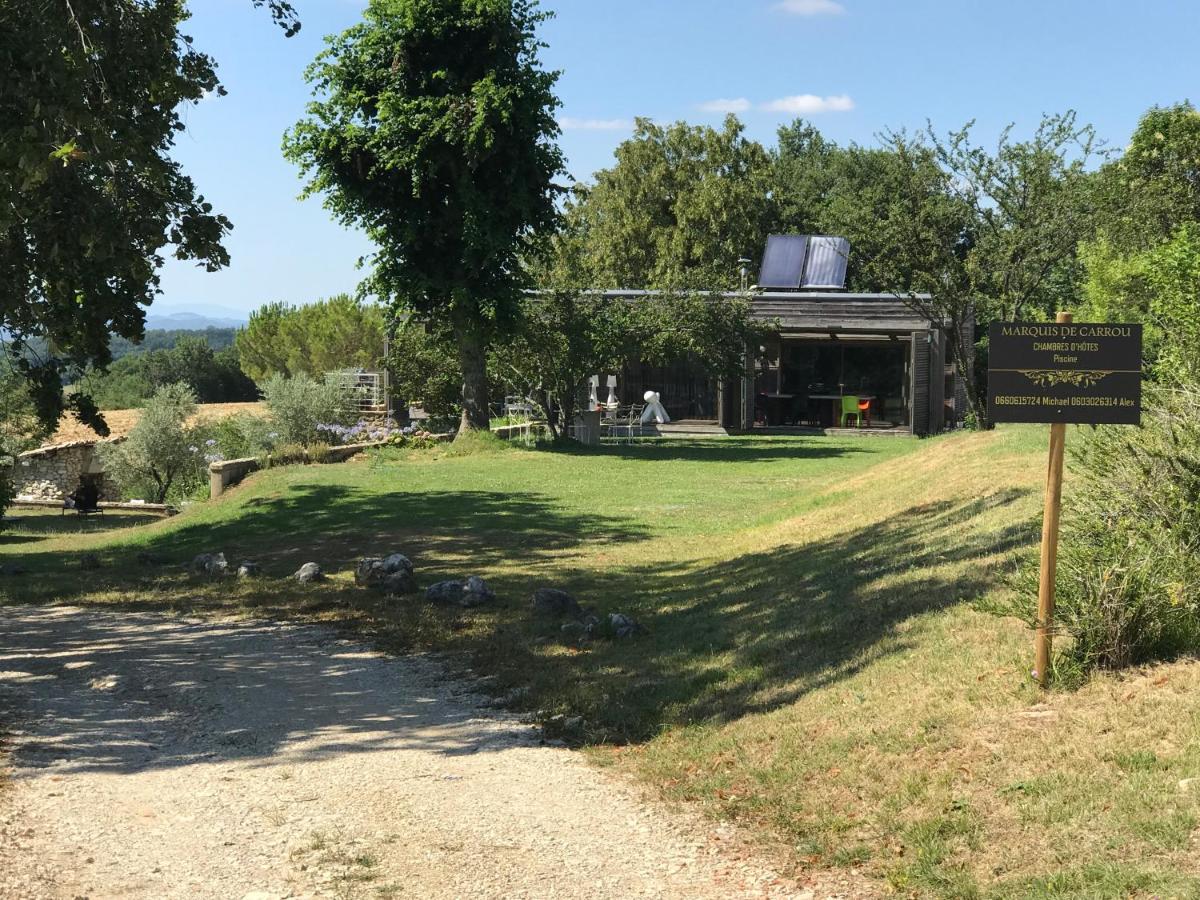 Bed and Breakfast Marquis De Carrou Rochefort-Sanson Esterno foto
